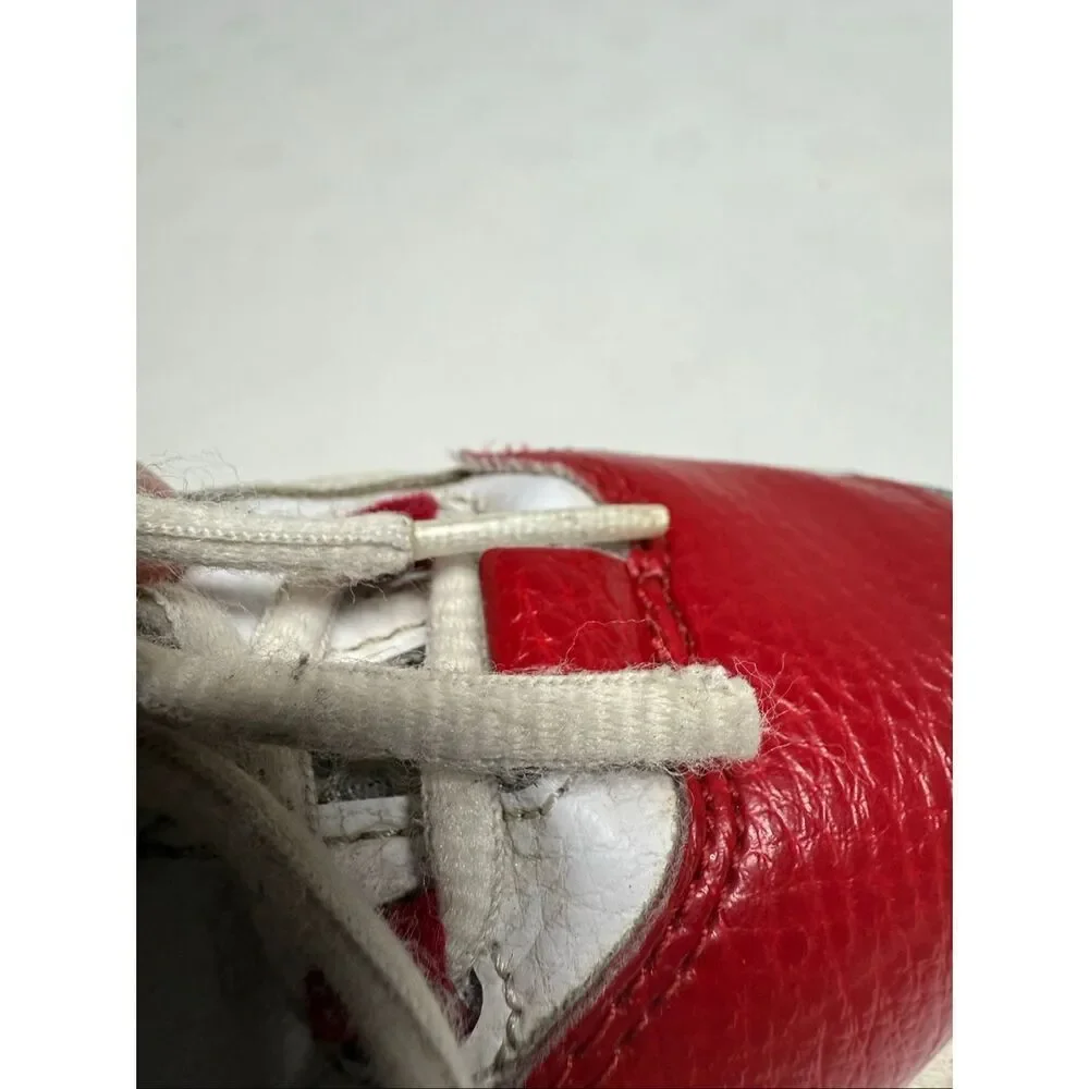 REEBOK QUESTION MID INFANT/TODDLER RED WHITE Size 9